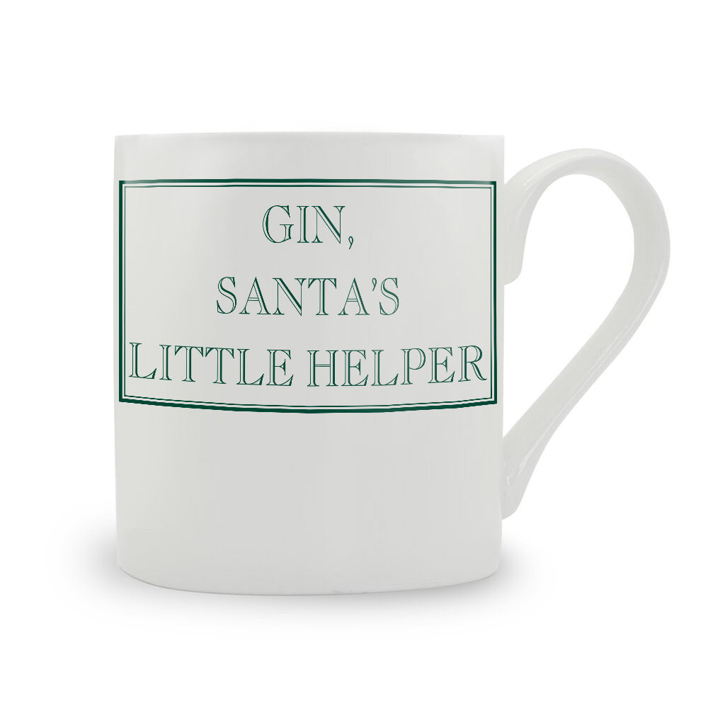 Gin, Santa's Little Helper Mug