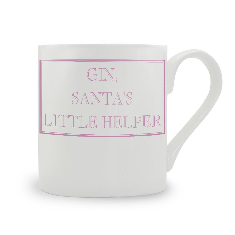 Gin, Santa's Little Helper Mug