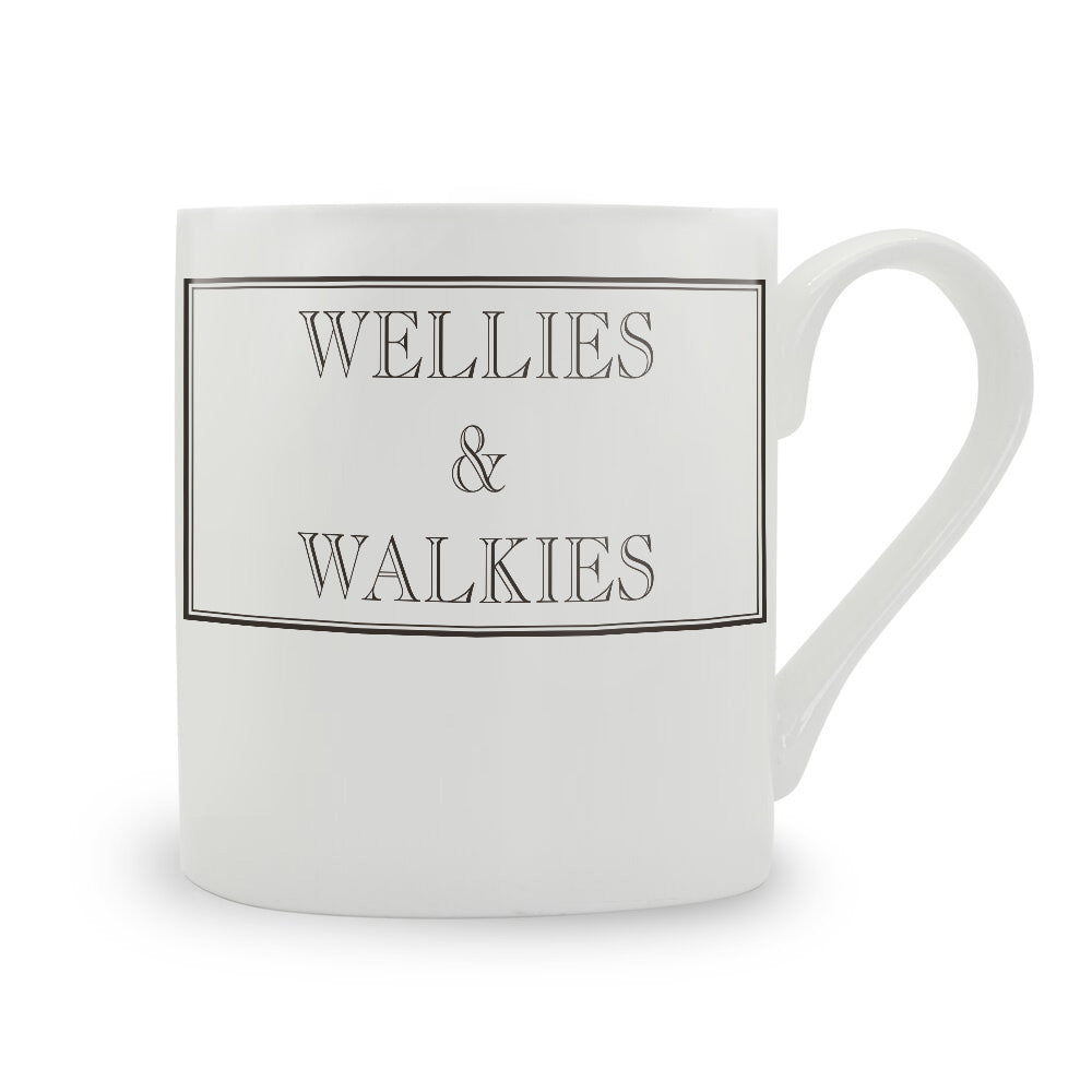 Wellies & Walkies Mug