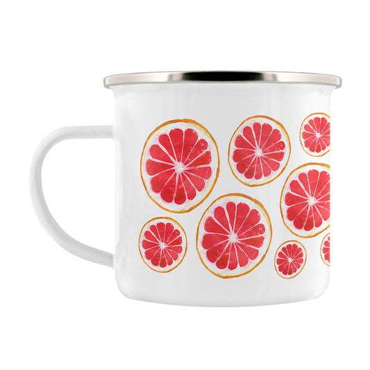 IzziRainey Grapefruits Enamel Mug