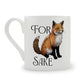 Wild Giggles For Fox Sake Bone China Mug