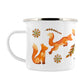 Maple & Twig Fox Enamel Mug