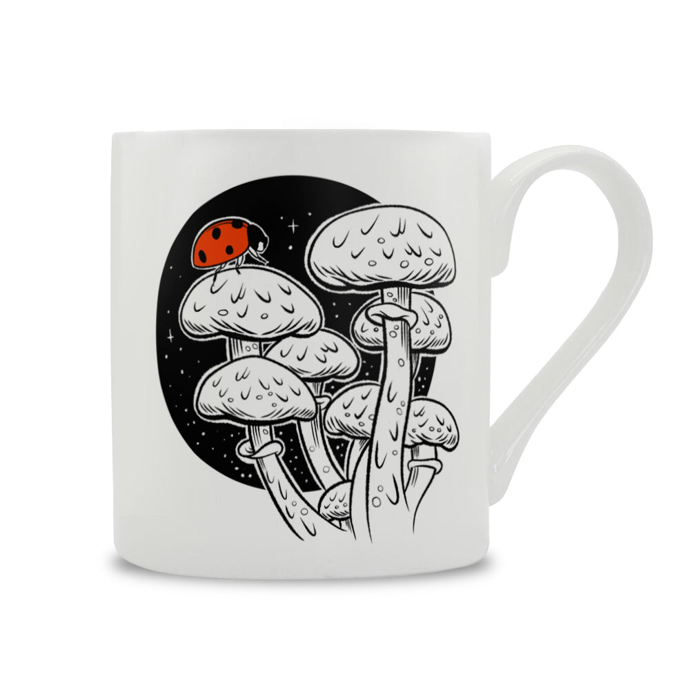 Fungi Friends - Ladybug Love Bone China Mug
