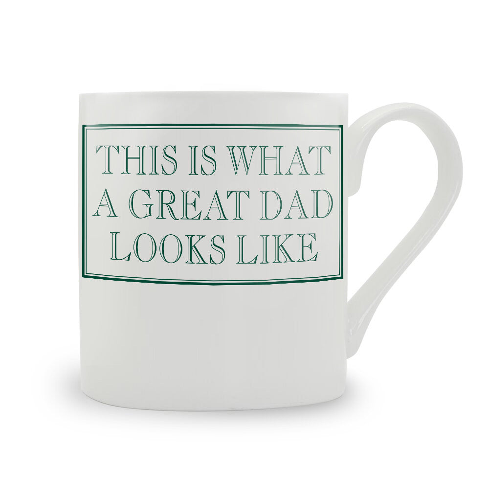 This Is What A Great Dad Looks Like Bone China Mug