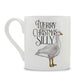 Wild Giggles Merry Christmas Silly Goose Bone China Mug