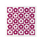 Retro Pattern 1 Square Ceramic Coaster