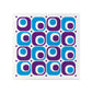 Retro Pattern 2 Square Ceramic Coaster