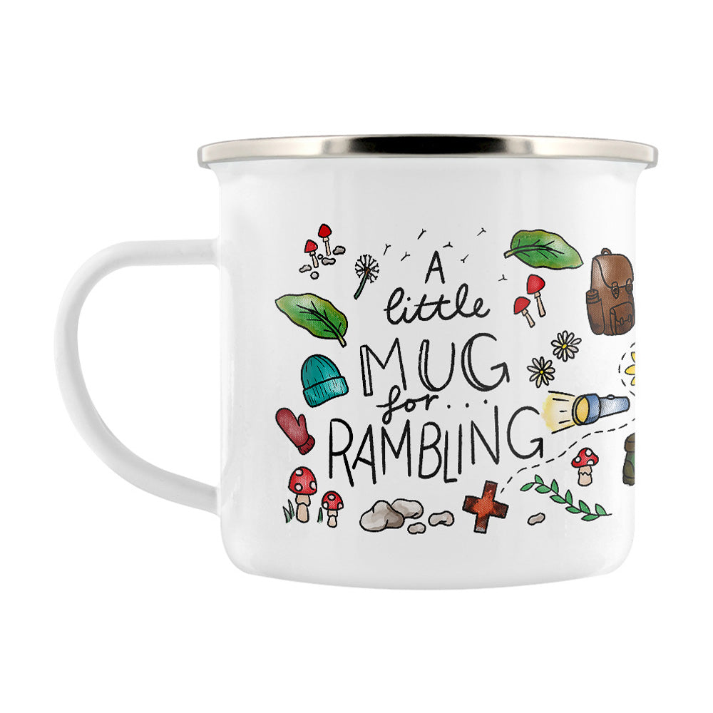 A Little Mug For Rambling Enamel Mug