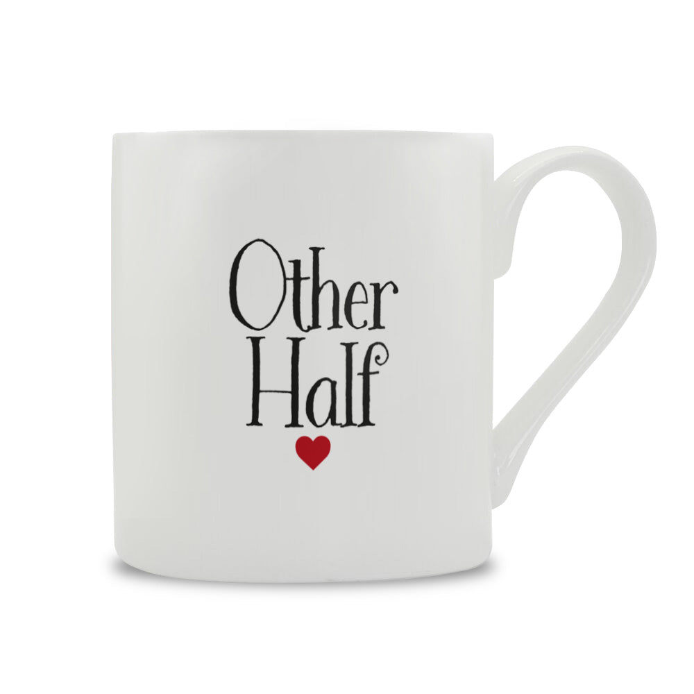 Other Half Bone China Mug