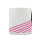 IzziRainey Pink Hare Large Bone China Mug