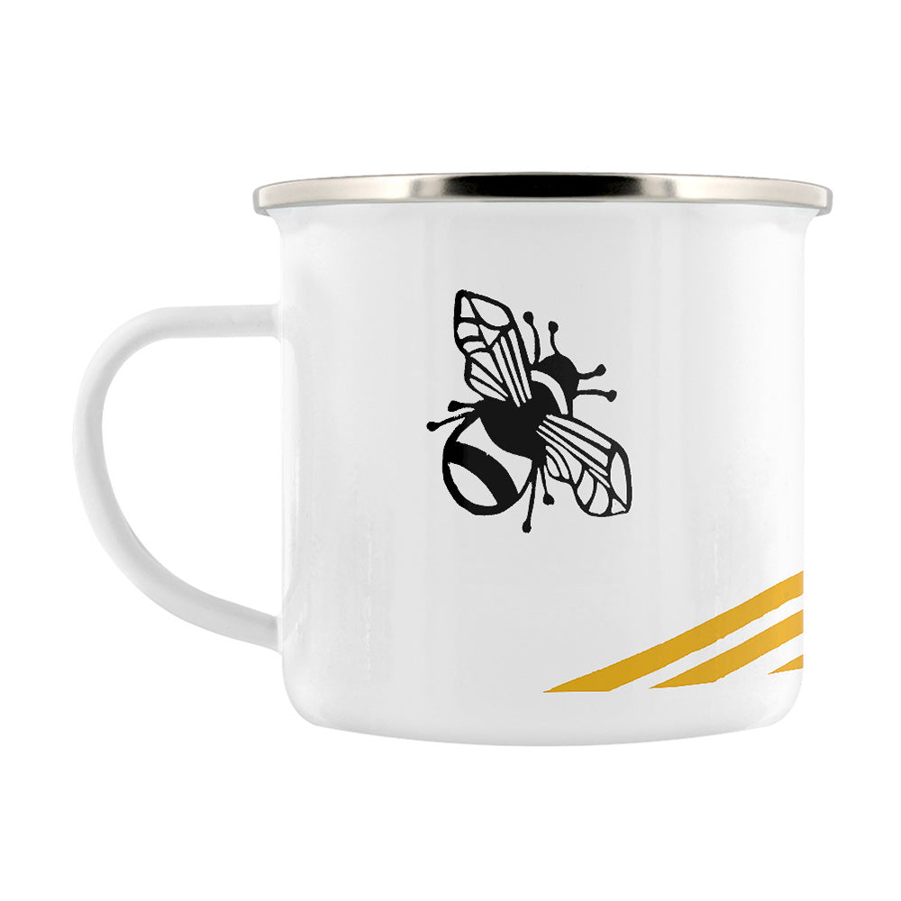 IzziRainey Yellow Bumblebee Enamel Mug