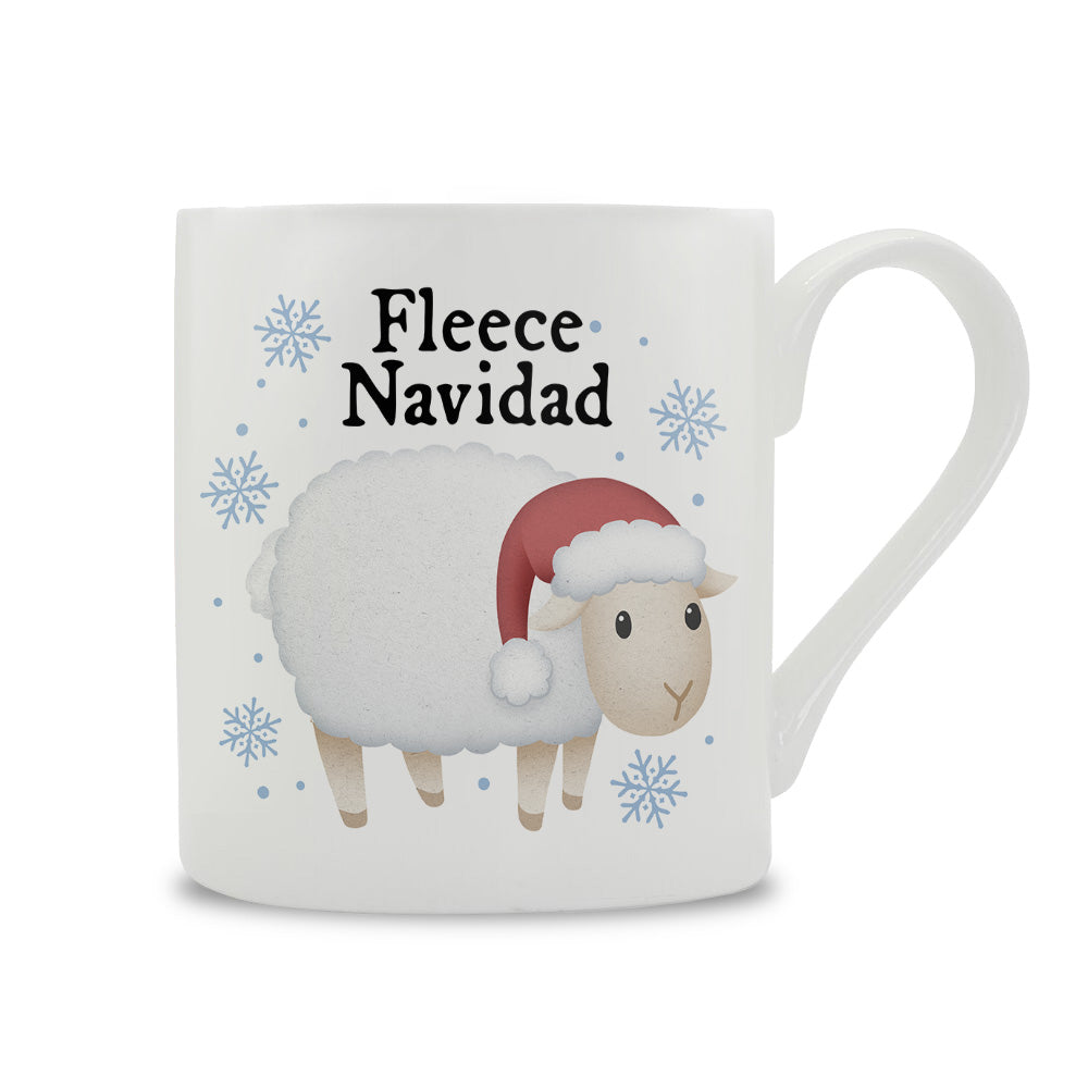 Fleece Navidad Bone China Mug