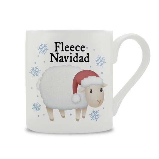 Fleece Navidad Bone China Mug