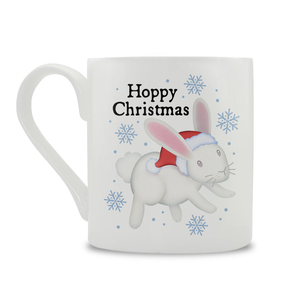 Hoppy Christmas Bone China Mug
