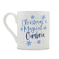Christmas Is Magical In Cumbria Bone China Mug