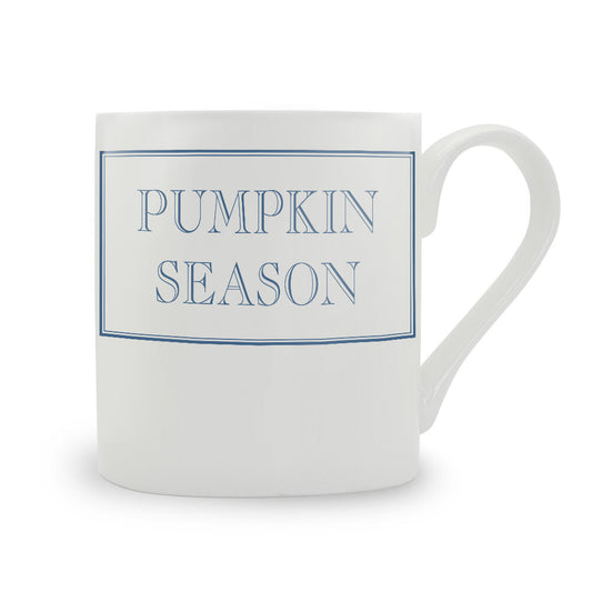 Pumpkin Season Bone China Mug
