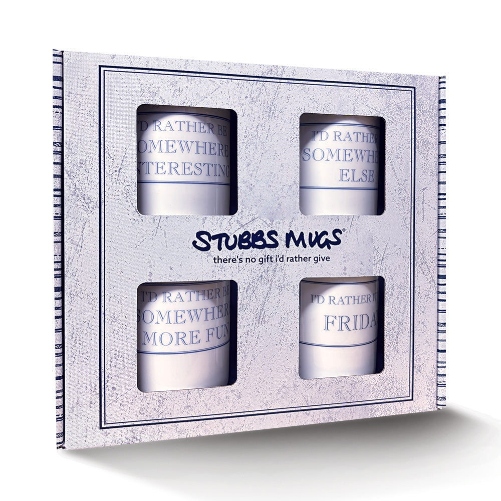 Anywhere But Here Mug Gift Set