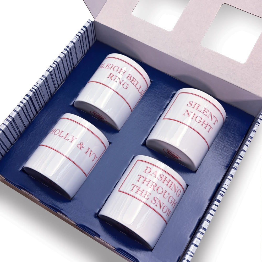 Christmas Slogans Mug Gift Set (Red)