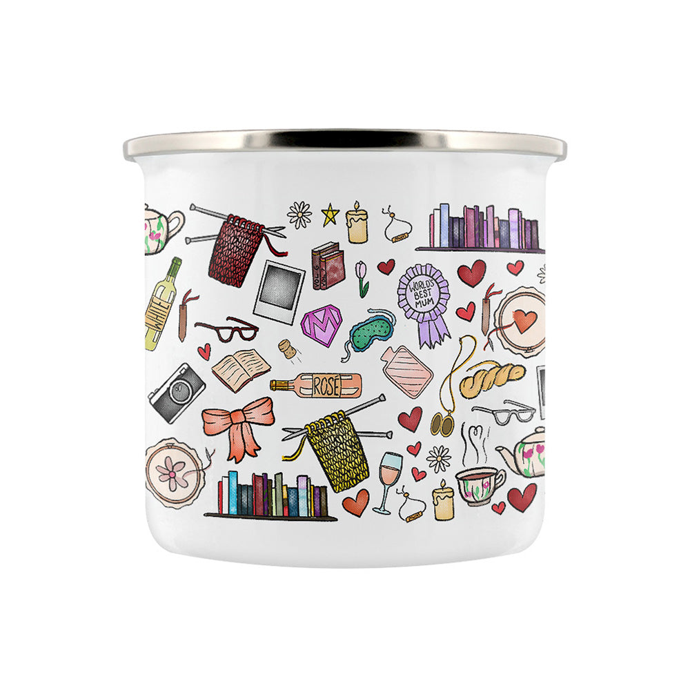 A Little Mug For Mum Enamel Mug