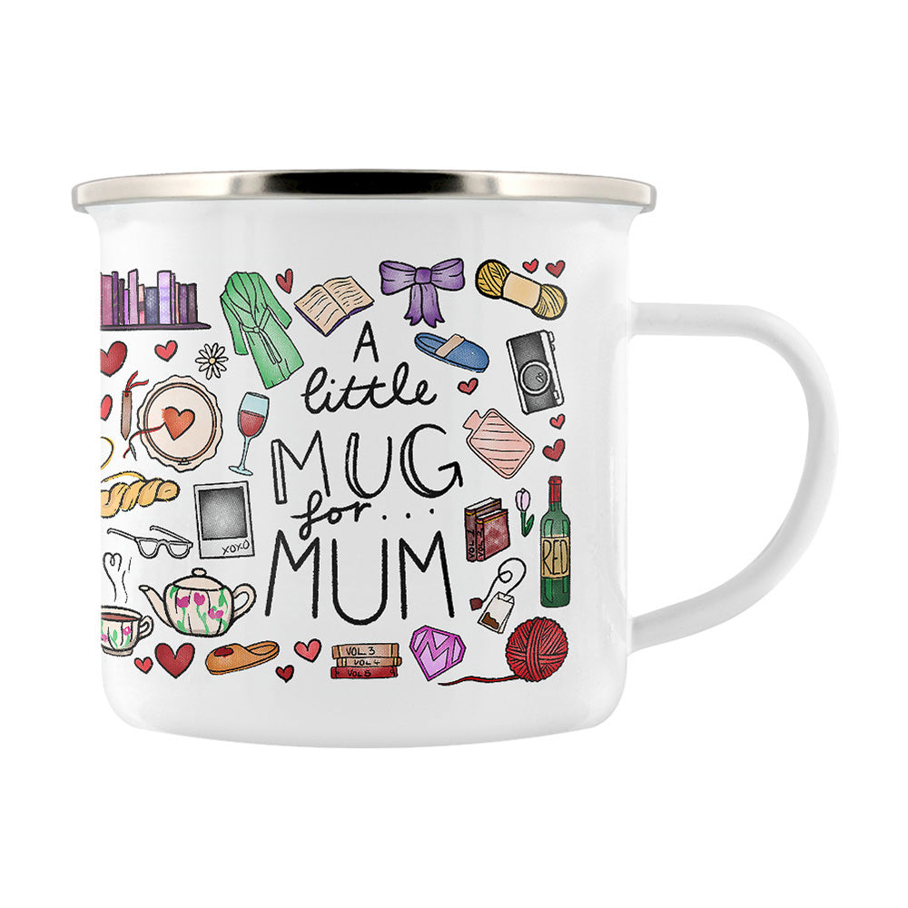 A Little Mug For Mum Enamel Mug