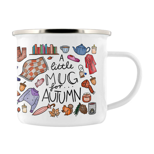 A Little Mug For Autumn Enamel Mug