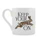 Wild Giggles Keep Your Hare On Bone China Mug