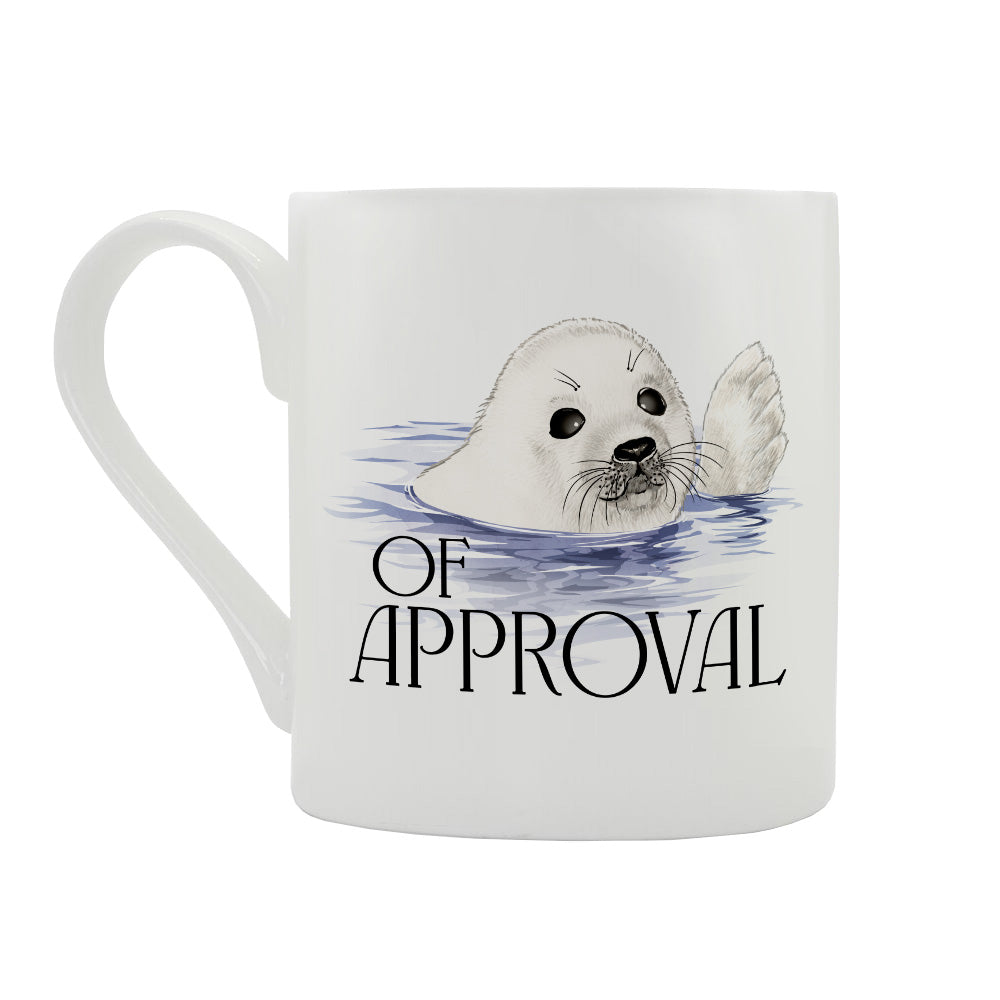 Wild Giggles Seal Of Approval Bone China Mug