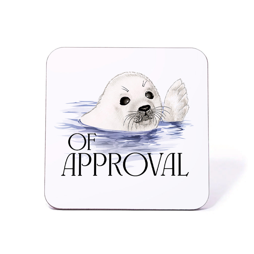 Wild Giggles Seal Of Approval Coaster