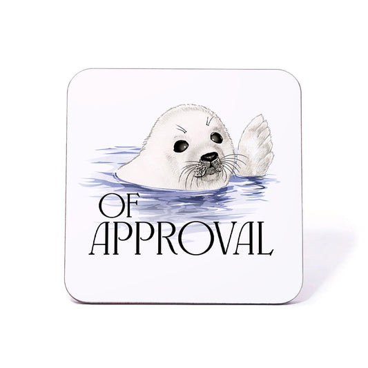 Wild Giggles Seal Of Approval Coaster