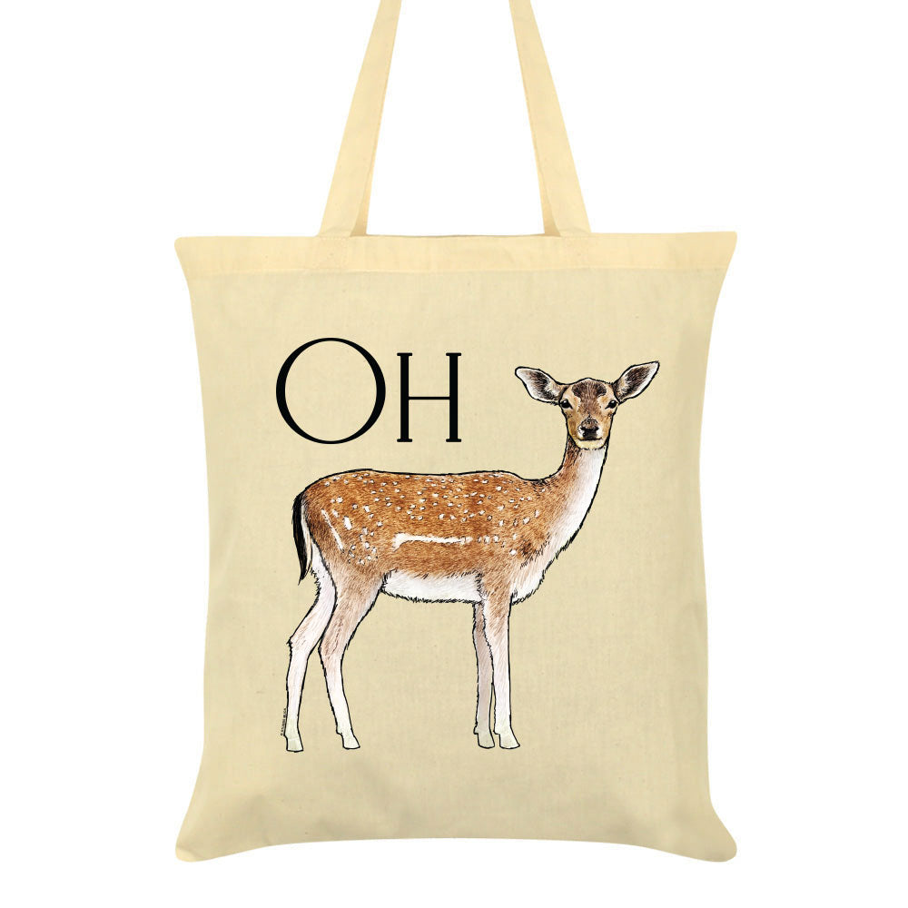 Wild Giggles Oh Deer Tote Bag