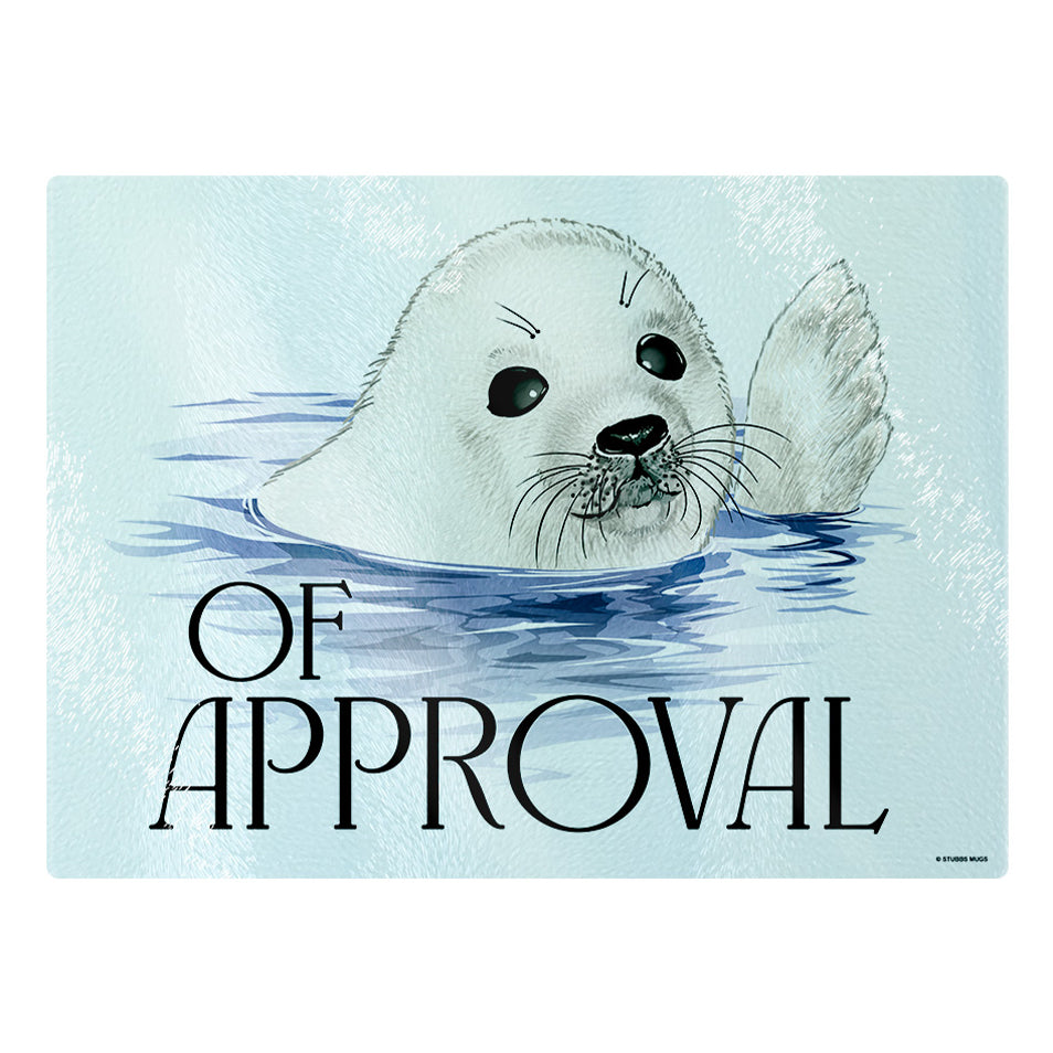 Wild Giggles Seal Of Approval Chopping Board