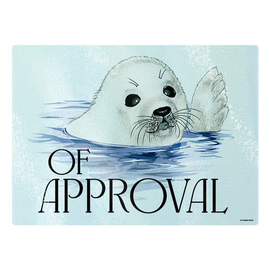 Wild Giggles Seal Of Approval Chopping Board