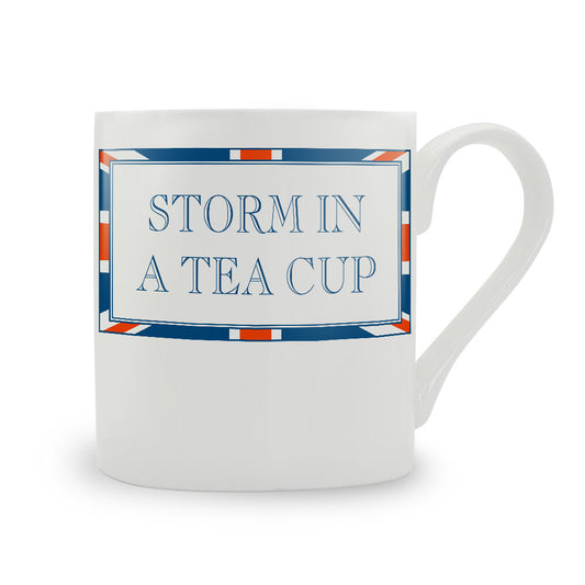 Terribly British Storm In A Tea Cup Bone China Mug