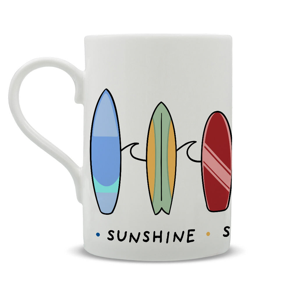 By The Seaside - Sunshine Sea And Surf Tall Mug