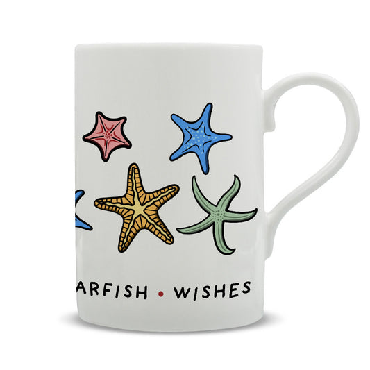 By The Seaside - Mermaid Kisses & Starfish Wishes Tall Mug