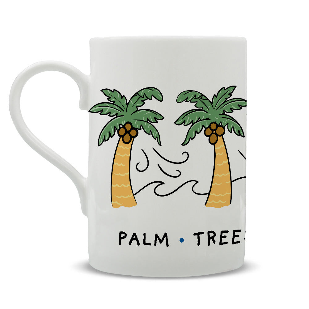 By The Seaside - Palm Trees & Open Breeze Tall Mug