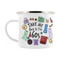 Take Me Back To The 60s Enamel Mug
