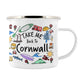 Take Me Back To Cornwall Enamel Mug