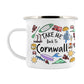 Take Me Back To Cornwall Enamel Mug