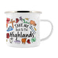 Take Me Back To The Highlands Enamel Mug