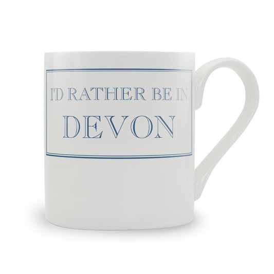 I'd Rather Be In Devon Mug