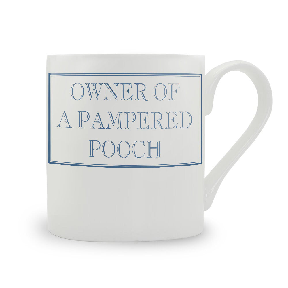 Owner Of A Pampered Pooch Mug