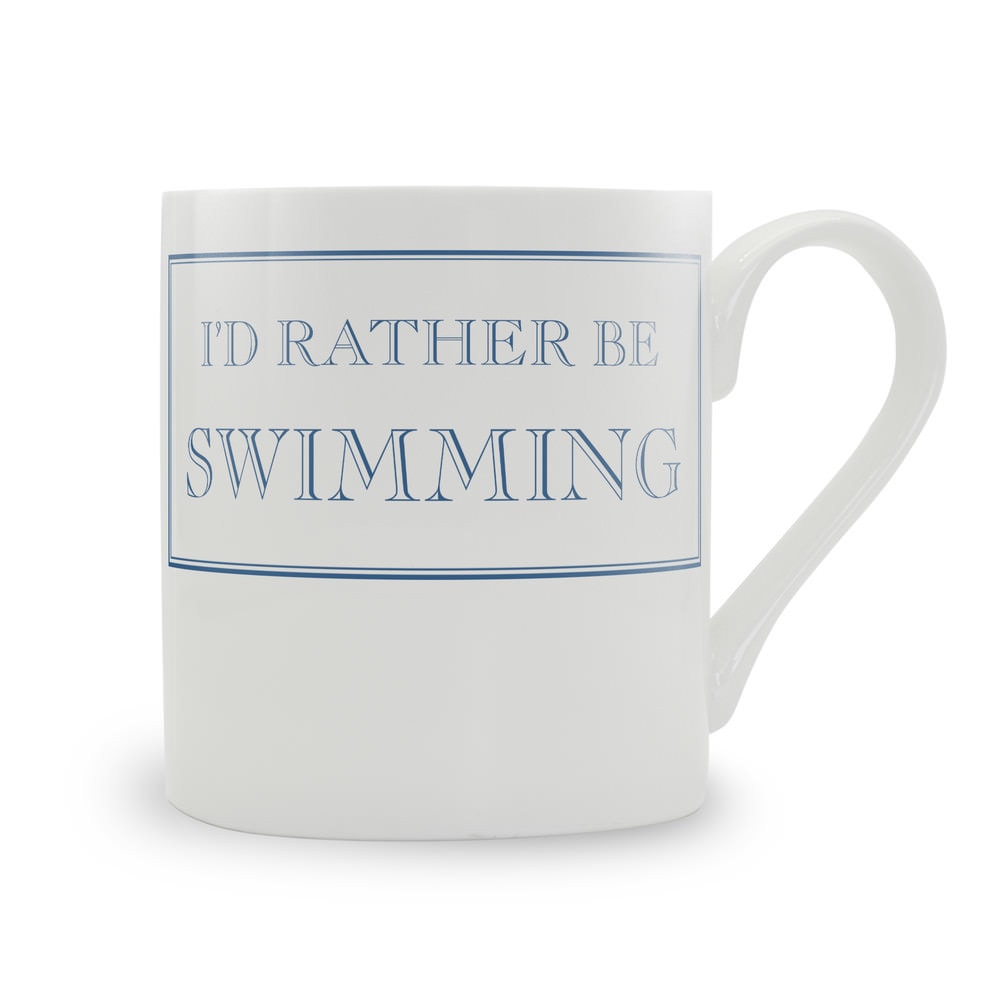 I'd Rather Be Swimming Mug