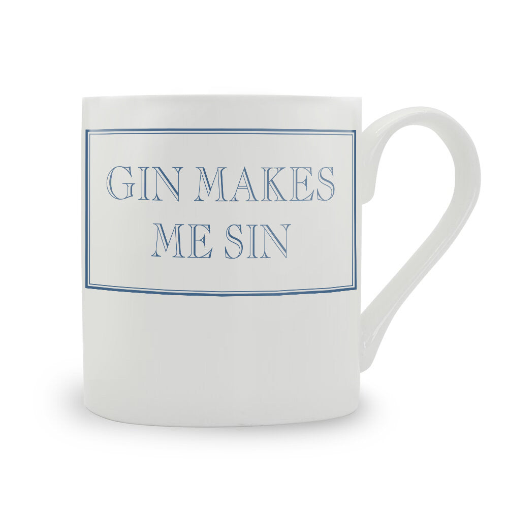 Gin Makes Me Sin Mug