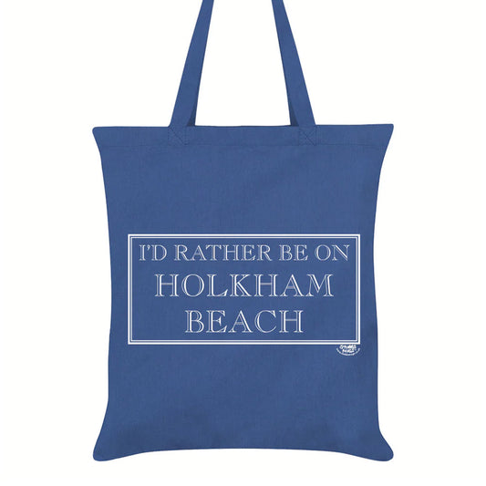 I’d Rather Be On Holkham Beach Tote Bag