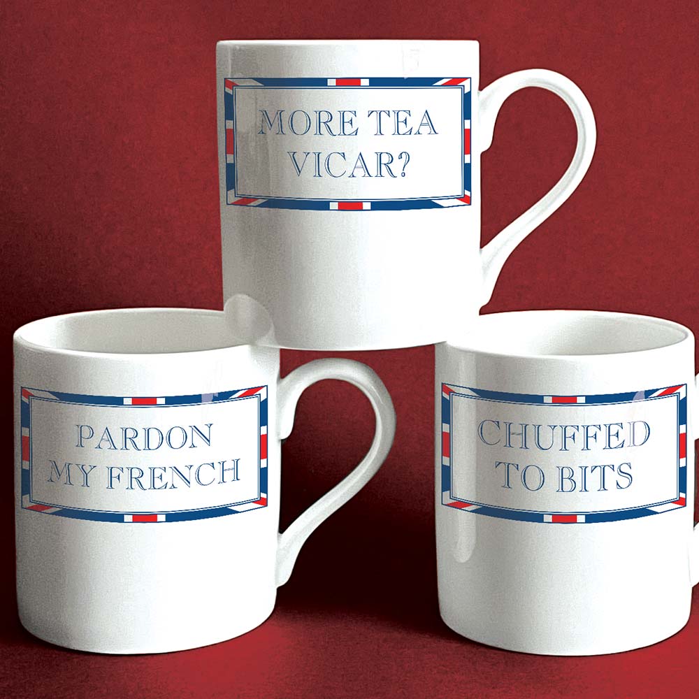 Stubbs Mugs I'd Rather Be… Fine Bone China Printed Mugs & Gifts