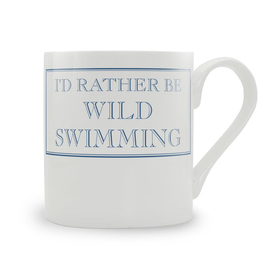 I'd Rather Be Wild Swimming Mug