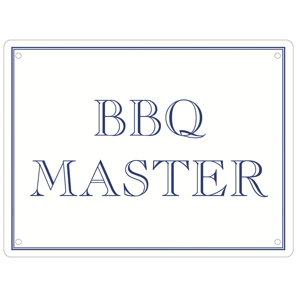 BBQ Master Mini Tin Sign