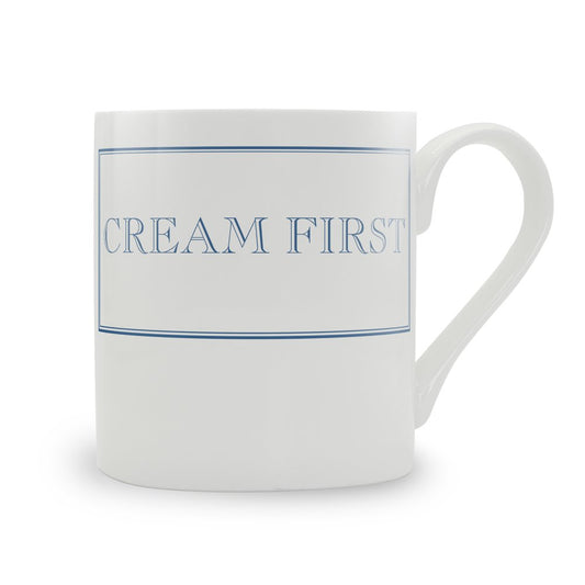 Cream First Mug