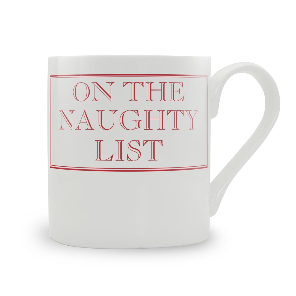On The Naughty List Mug